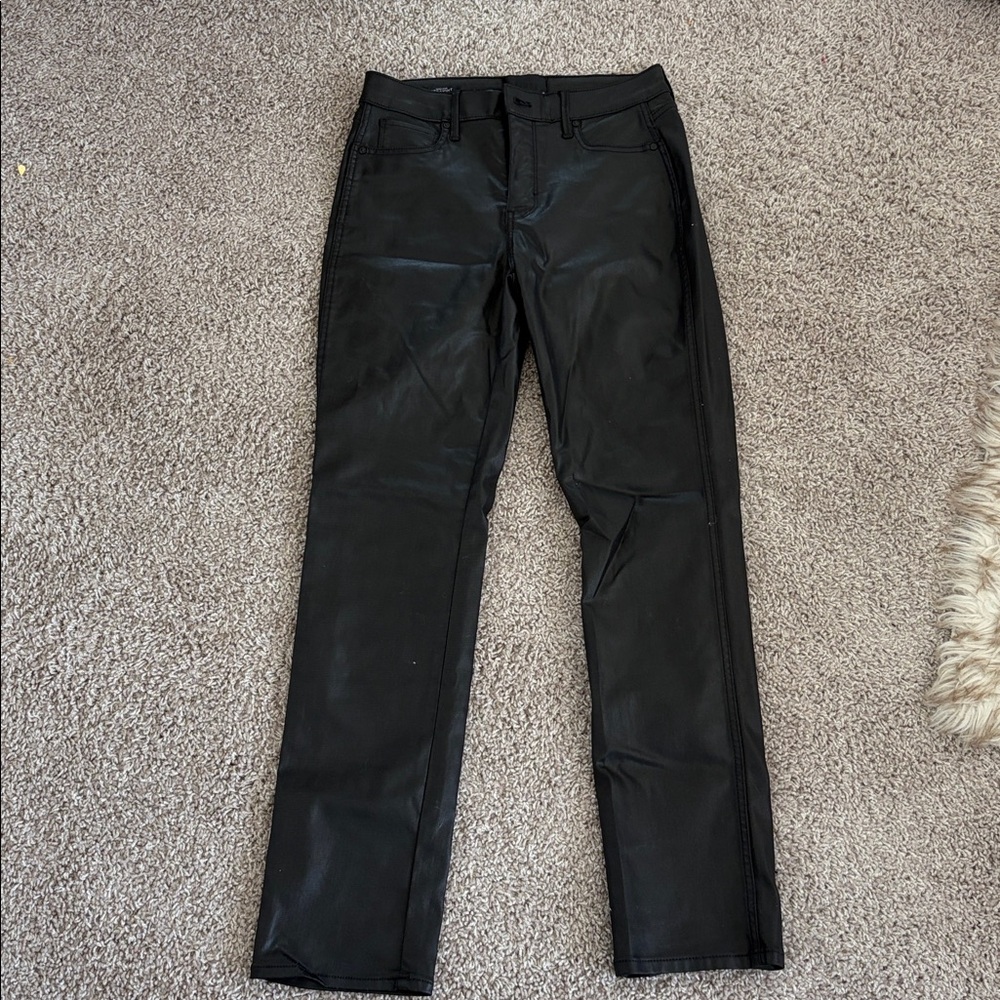 White House Black Market Black Straight Leg Pants